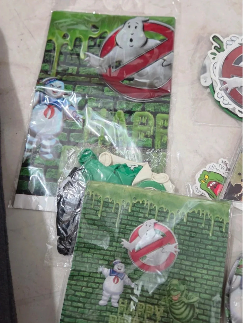 Ghostbuster party pack